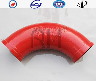 Concrete Boom Pump Wear Resistant Bend Pipe Monometallic Cast3