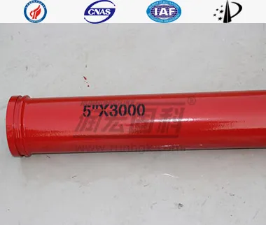 Stationary Concrete Pump High-frequency Welded Pipe SQ345 DN125  SK Flange