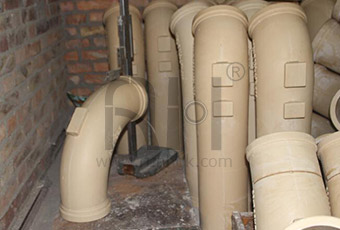 The Cast Bend Pipe Production Equipment