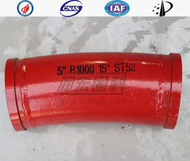 DN125 R1000 15&deg;&times;6,5 mm