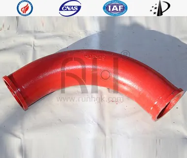 Codo de chasis SANY DN150 R500 90&deg; A Escriba