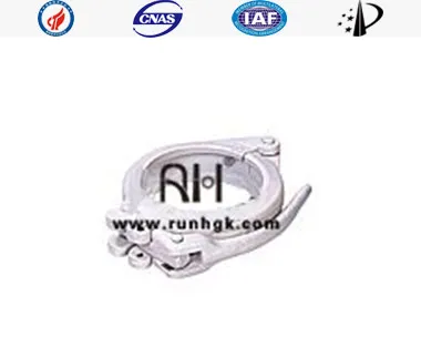 Acoplamiento de palanca con abrazaderas ZX de 5"