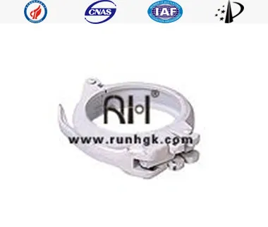 Acoplamiento de palanca con abrazaderas ZX de 7"