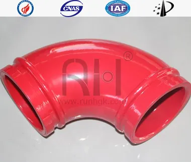 DN125 R180 90&deg; 70MnMo