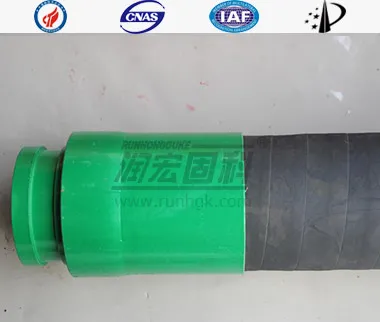 5"&times;4000 mm Cinco capas de alambre de acero con extremos dobles B Escriba